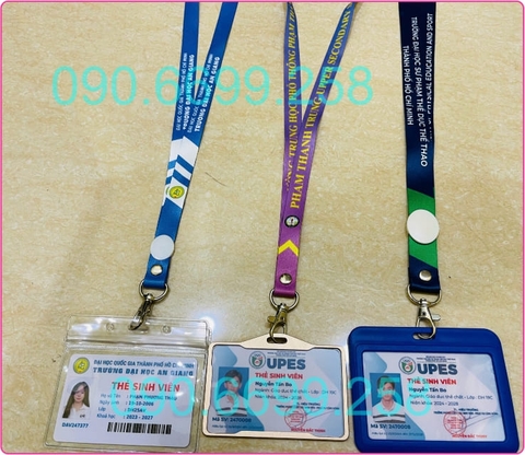 Dây đeo thẻ cho học sinh ngang cho năm học mới
