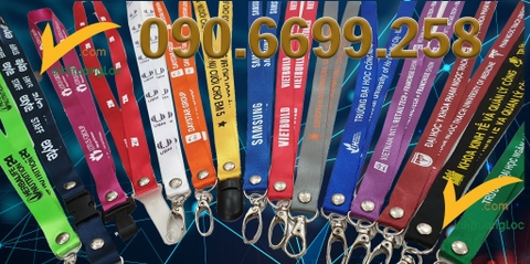 In dây đeo thẻ sinh viên