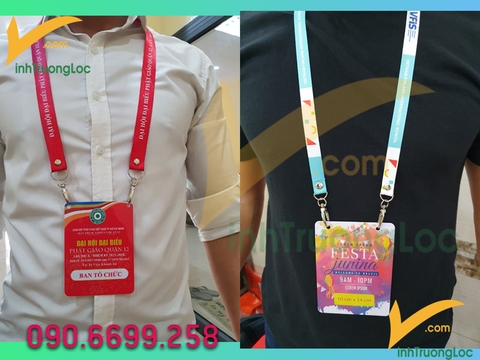 Thẻ đeo hội nghị event