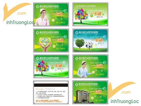 Mẫu thẻ bệnh án điện tử bằng nhựa