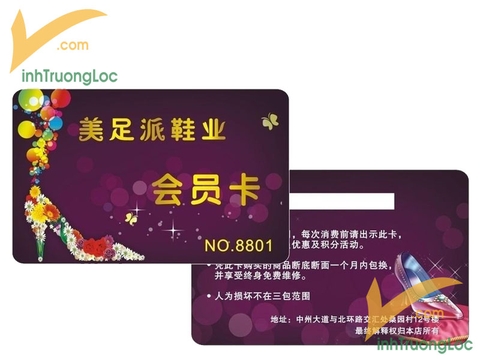 Thẻ hội viên mua sắm giày dép dành cho phụ nữ