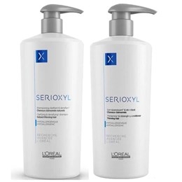 Dầu gội xả  điều trị tóc thưa, mảnh và rụng  SERIOXYL  L'oréal 1000ml