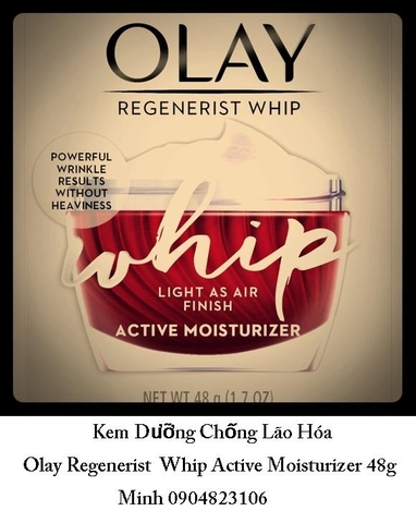 Kem Dưỡng Chống Lão Hóa Olay Regenerist Whip Active Moisturizer 48g