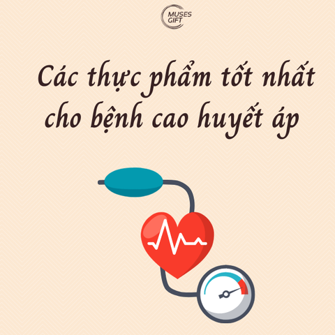 Các loại thực phẩm tốt nhất cho bệnh cao huyết áp