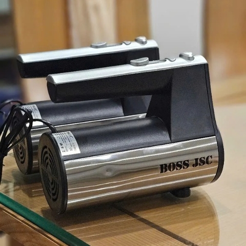 Máy đánh trứng cầm tay BOSS 5 cấp độ kèm 4 que trộn bột inox