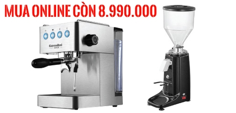 FULL BỘ MÁY PHA CAFE + MÁY XAY BJ35E ( QUÁN VỪA NHỎ HOẶC GIA ĐÌNH)