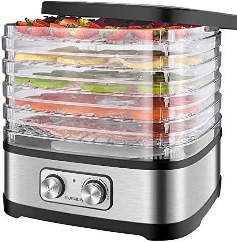 Máy Sấy Thực Phẩm 5 Khay Boss Kolax Công Nghệ Châu Âu (Đức) 240W Sấy Hoa Quả, Thịt Khô, Thảo Mộc Tại Nhà