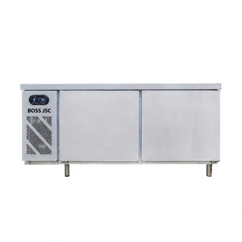 BÀN MÁT INOX DÀI 1M8 BOSS JSC CÁNH INOX (HÀNG XUẤT CHÂU ÂU )