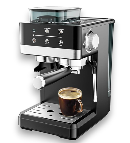 Máy Pha Cafe Bán Tự Động Gắn Kèm Máy Xay Hạt Boss CM5520