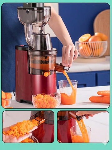 Máy ép chậm Boss Monda cỡ đại, máy ép trái cây, máy ép hoa quả gia đình, 150w, 1500ml ép kiệt nước 99%