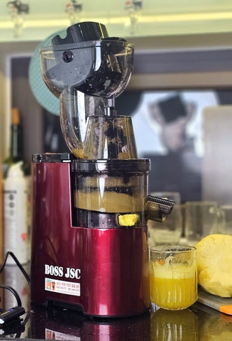 Máy ép chậm Boss Monda cỡ đại, máy ép trái cây, máy ép hoa quả gia đình, 150w, 1500ml ép kiệt nước 99%