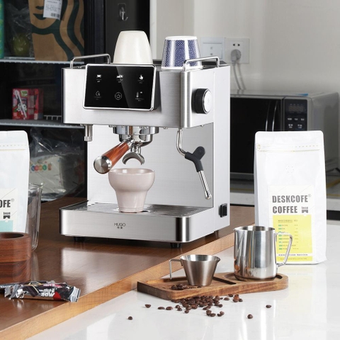 Máy pha cà phê chuyên nghiệp Boss CM 3202 màn Khiên LCD 7 inch (dành cho chủ quán các quán cà phê quán vừa và nhỏ quán xe đẩy )