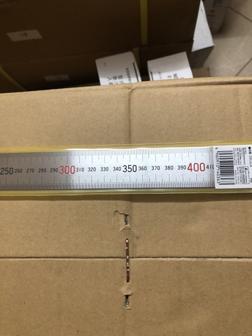 Thước thép thẳng không gỉ 600mm 14036