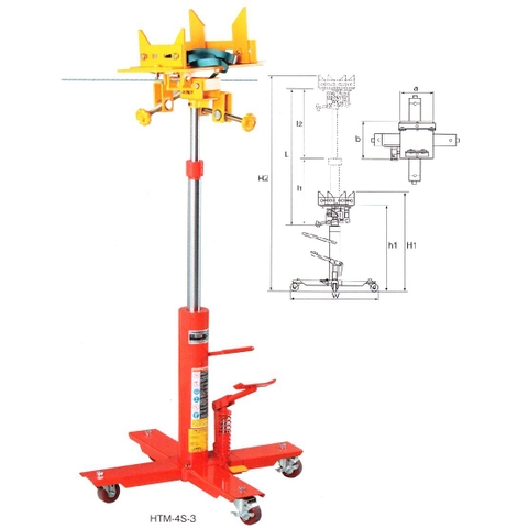 Kích nâng và di chuyển