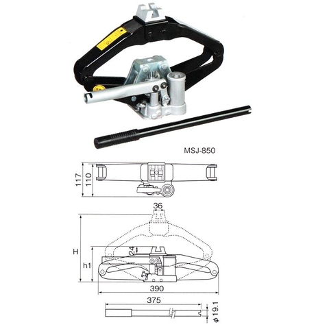 Kích ra vào lốp xe