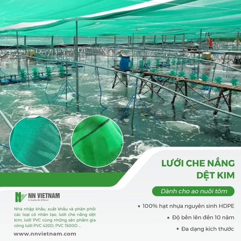 Giá lưới che nắng Đài Loan hiện nay bao nhiêu?