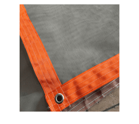Lưới PVC 420D Che Chắn Lối Đi - Màu xám 0.5M X 3M