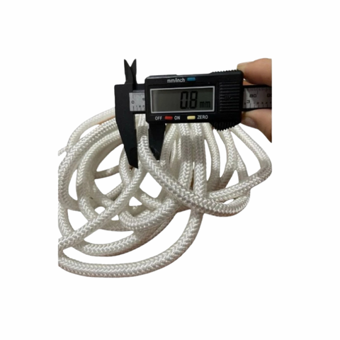 Dây rít trắng 8 ly cường lức dùng căng lều, lưới che nắng cực bền chắc