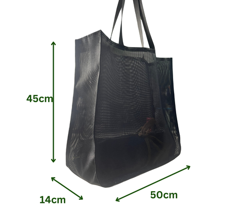 Túi Lưới Textilen 50x45x14cm | Thoáng Khí, Bền Đẹp, May Theo Yêu Cầu