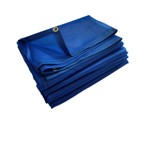 Lưới che nắng 80% - HDPE 230GSM - Xanh Dương