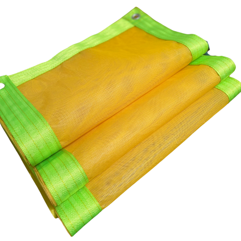 Lưới PVC420D May Dây Bẹ Polyester Che lối đi, lan can - Kích thước 0.4m x 3m - Nhiều màu