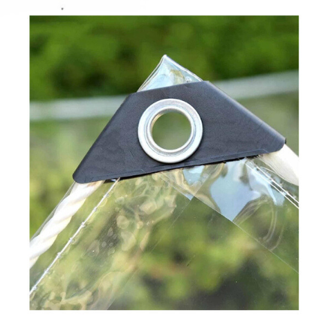 Bạt Che Mưa Trong Suốt PVC 0.4mm Chống Thấm, Lấy Sáng