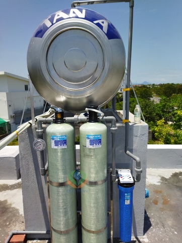 Lắp hệ thống lọc nước cho căn nhà vừa hoàn thiện của khách ở Đại Lộc - Quảng Nam