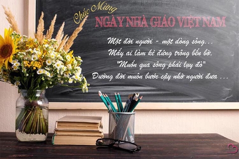 CHÚC MỪNG NGÀY NHÀ GIÁO VIỆT NAM 20/11