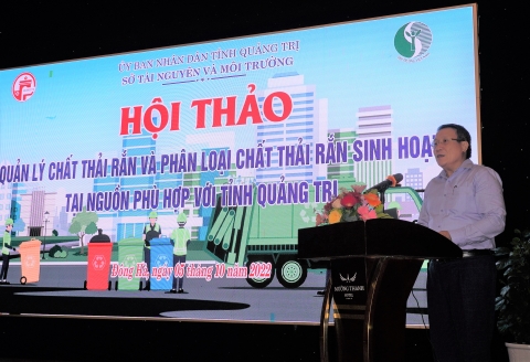 Quản lý chất thải rắn và phân loại chất thải rắn sinh hoạt tại nguồn phù hợp với tỉnh Quảng Trị