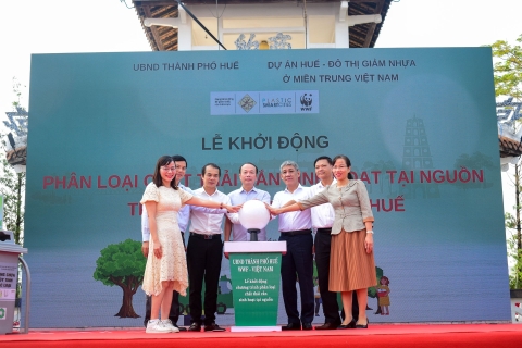 TP. Huế khởi động phân loại chất thải rắn sinh hoạt tại nguồn