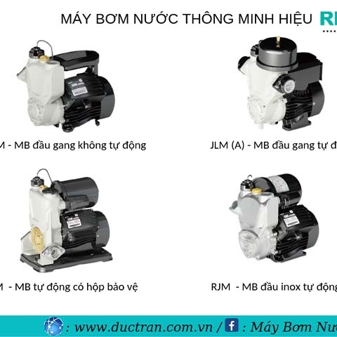 Máy bơm nước tăng áp: Tăng áp lực nước hiệu quả