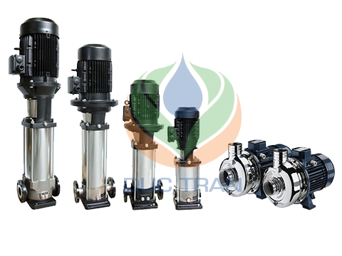 Câu hỏi về bơm trục đứng và bơm trục ngang