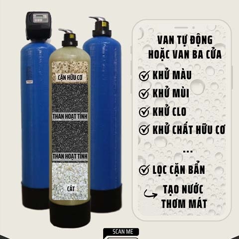 Giới thiệu về cột lọc than hoạt tính