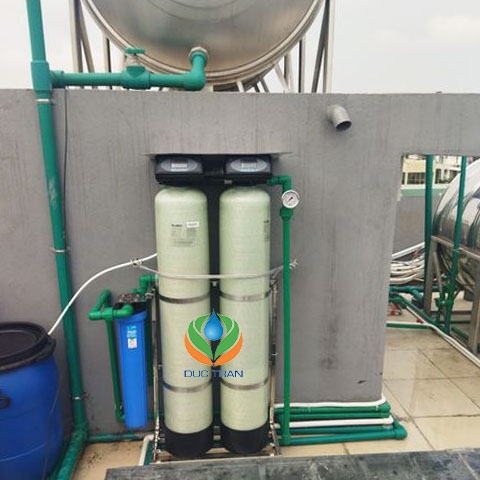 Combo hệ thống lọc tổng sinh hoạt + bộ lọc Ro gầm bếp tại Đà Nẵng.