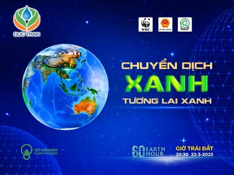 Phát động toàn dân tiết kiệm năng lượng hưởng ứng Giờ Trái đất năm 2025