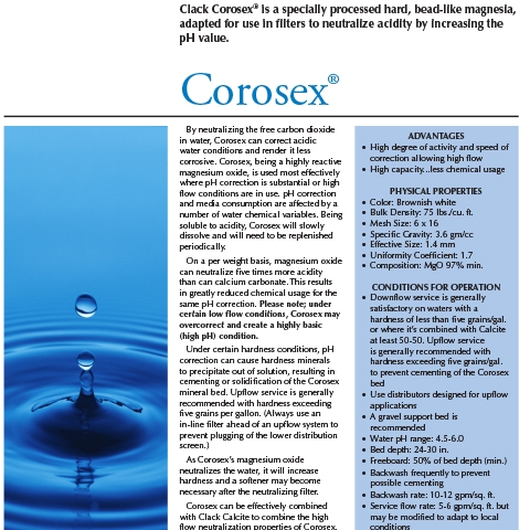 Catalogue Hạt Corosex Clack USA