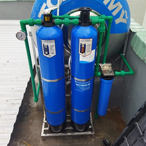 Lắp hệ thống lọc nước sinh hoạt cho khách ở Hội An