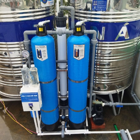 Lắp hệ thống lọc nước sinh hoạt UF tại Tam Kỳ Quảng Nam