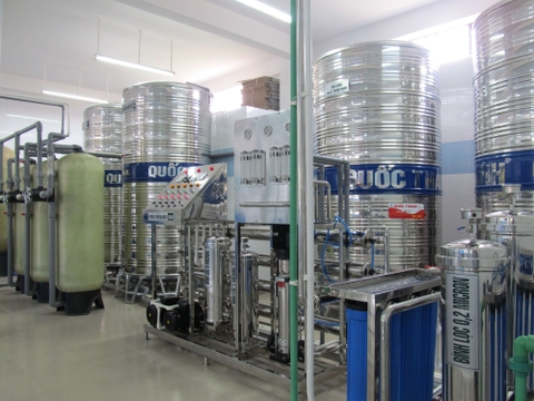 Hệ Thống Sản Xuất Nước Uống Đóng Chai