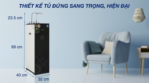 Tìm hiểu kích thước máy lọc nước phổ biến hiện nay