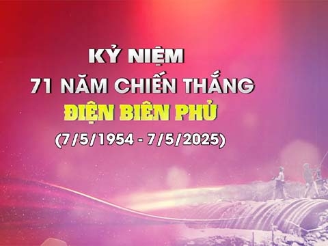 Kỷ niệm 71 năm Chiến thắng Điện Biên Phủ (7/5/1954 - 7/5/2025)