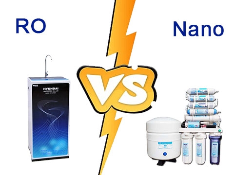 Nên chọn máy lọc nước công nghệ RO hay Nano cho gia đình?