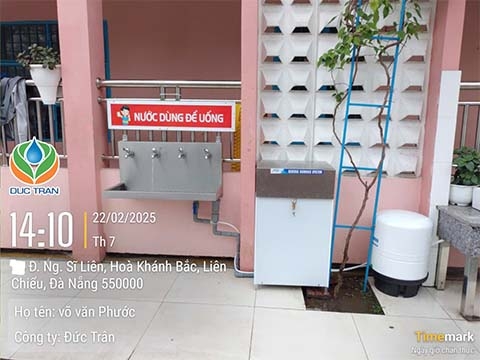 Lắp Máy Lọc Nước Uống Cho Trường Học