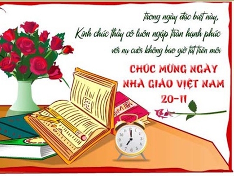 CHÚC MỪNG NGÀY NHÀ GIÁO VIỆT NAM 20/11