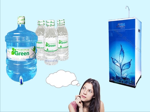 Nên sử dụng nước uống RO hay nước uống đóng chai?