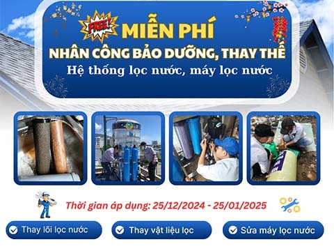Đừng Quên Bảo Dưỡng, Sửa Chữa Hệ Thống Lọc Nước Dịp Cuối Năm!