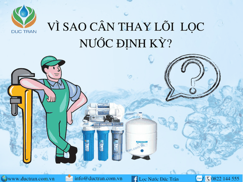 Vì Sao Cần Thay Lõi Lọc Nước Định Kỳ? Hướng Dẫn Thay Lõi Tại Nhà