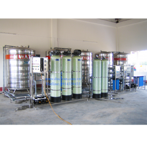 HT lọc nước đóng chai 1500 l/h