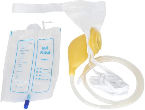 Dụng cụ lấy nước tiểu được làm bằng silicone