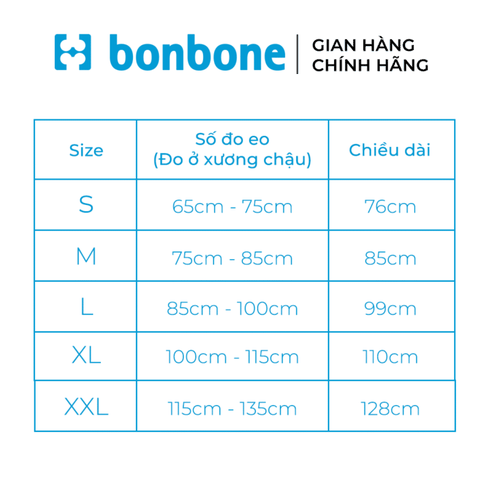 Đai lưng cột sống bonbone Pro Hard Slim